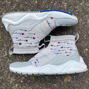 EUC Champion Rally Script Women Size 6 Silverstone High Top Sneakers CP100137W